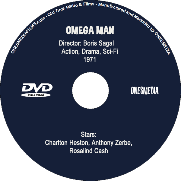 THE OMEGA MAN 1971 OMEGAMAN 4.00 ONESMEDIA FILMS